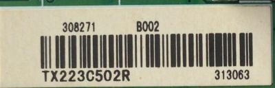 T-CON PARA TV TOSHIBA / HISENSE / NUMERO DE PARTE 308271 / RSAG7.820.12014/ROH / 313063 / PANEL HD750Y1U72-TBL2K2\S0\GM\MCKD3A\ROH / DISPLAY HV750QUB-F91 / MODELOS 75C350KU 75C350U / 75R6E4 / 75R6030K - Imagen 2